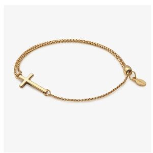Pull Chain Cross Bracelet